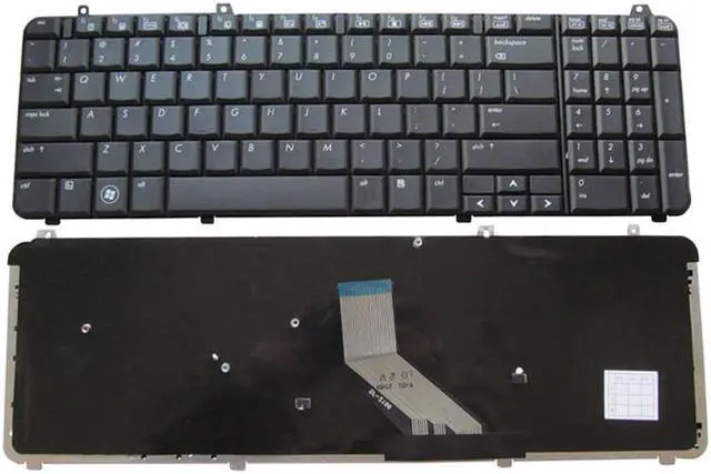 Main image of New US Black Keyboard For HP Pavilion DV6 DV6T DV6-1000 DV6-1100 DV6-1200 DV6-1300 DV6T-1000 DV6T-1100 DV6T-1300 Serie