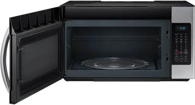 Alt view image 11 of 16 - Samsung ME18H704SFS 1.8 Cu. Ft. 1000W Stainless Over-the-Range Microwave ME18H704SFS/AA