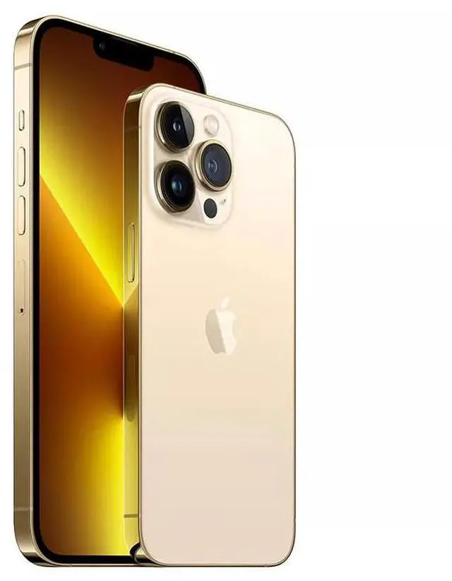 Alt view image 3 of 5 - Apple iPhone 13 Pro Max 128GB Fully Unlocked - Gold (Grade B)