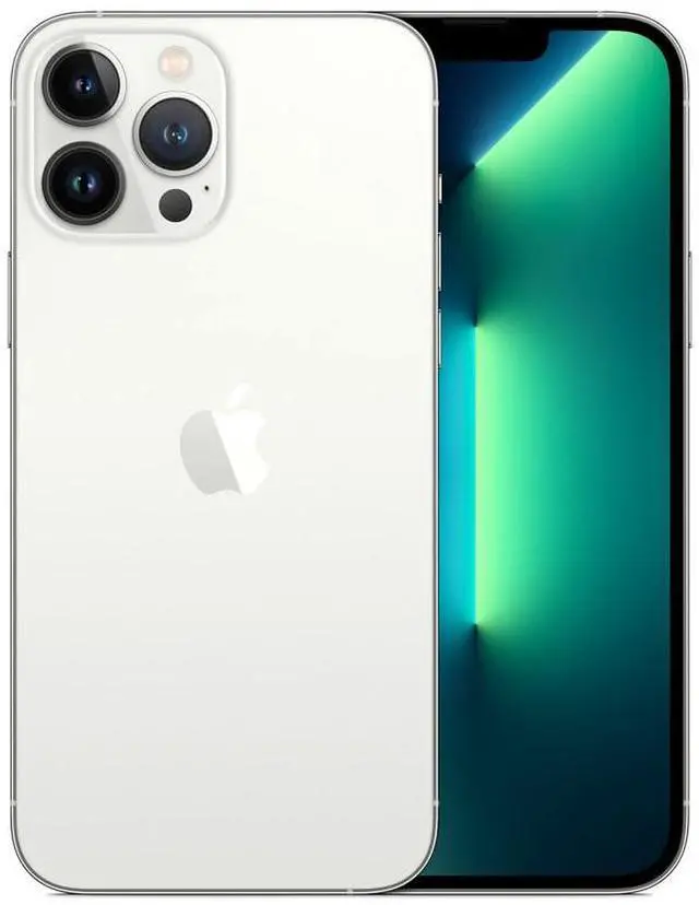 Main image of Apple iPhone 13 Pro Max 256GB Fully Unlocked - Silver (Grade B)