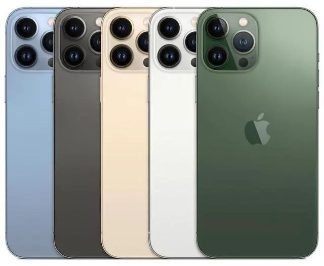 Alt view image 4 of 5 - Apple iPhone 13 Pro Max 512GB Fully Unlocked - Green (Grade B)