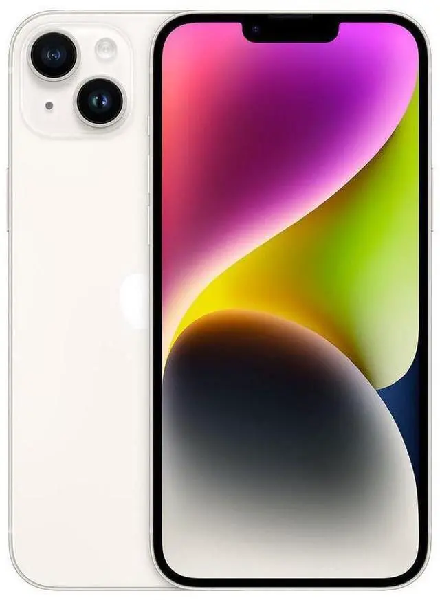 Alt view image 2 of 5 - Apple iPhone 14 Plus 128GB Fully Unlocked - Starlight (Grade B)