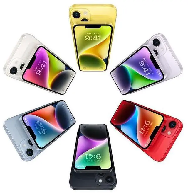 Alt view image 5 of 5 - Apple iPhone 14 Plus 128GB Fully Unlocked - Starlight (Grade B)