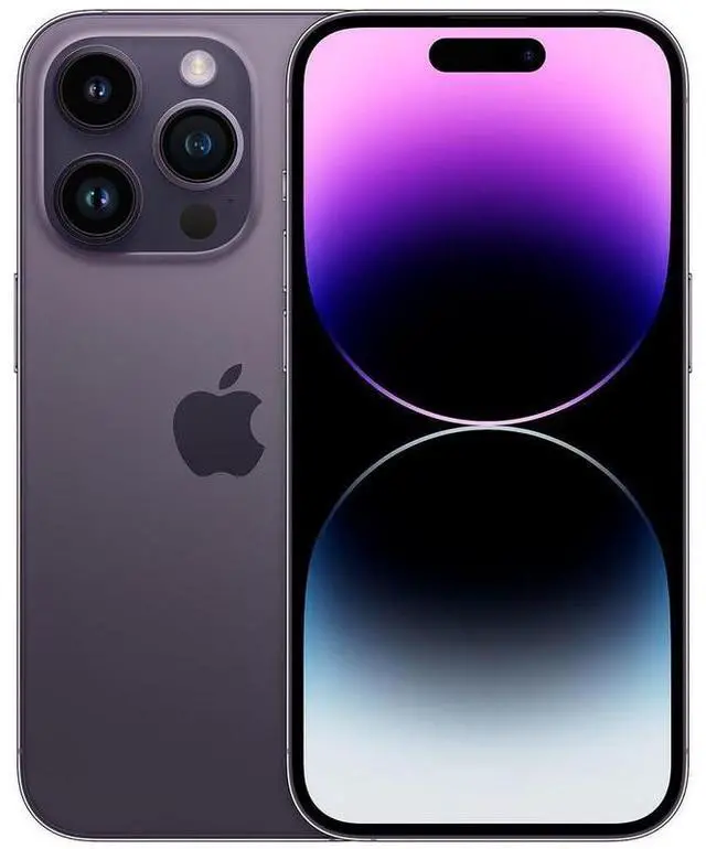 Main image of Apple iPhone 14 Pro 128GB Fully Unlocked - Purple (Grade B)