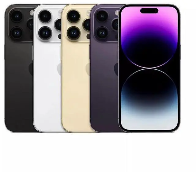 Alt view image 4 of 5 - Apple iPhone 14 Pro 128GB Fully Unlocked - Purple (Grade B)