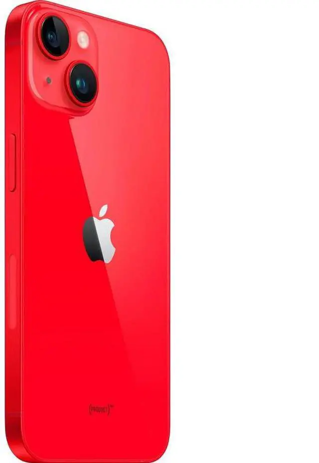 Alt view image 3 of 5 - Apple iPhone 14 128GB Fully Unlocked - Red (Grade B)