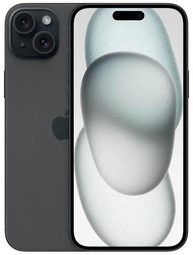 Main image of Apple iPhone 15 Plus 128GB Fully Unlocked - Black (Grade B)