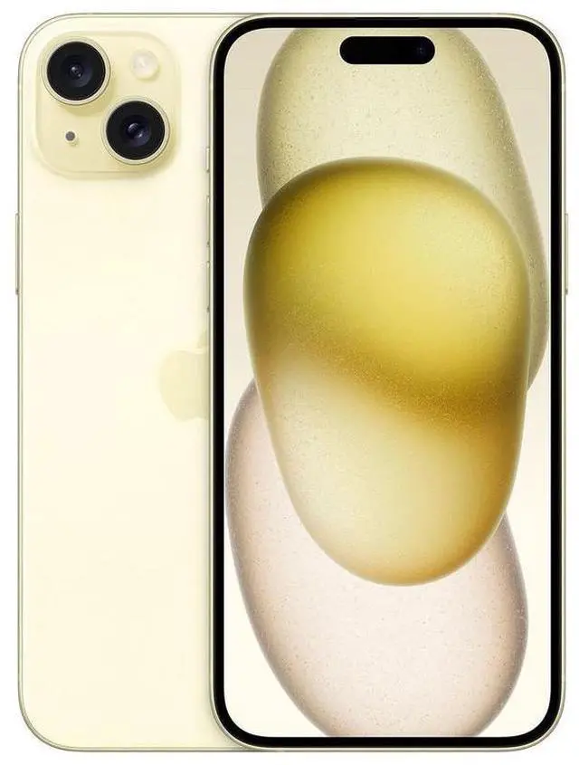 Main image of Apple iPhone 15 Plus 128GB Fully Unlocked - Yellow (Grade B)