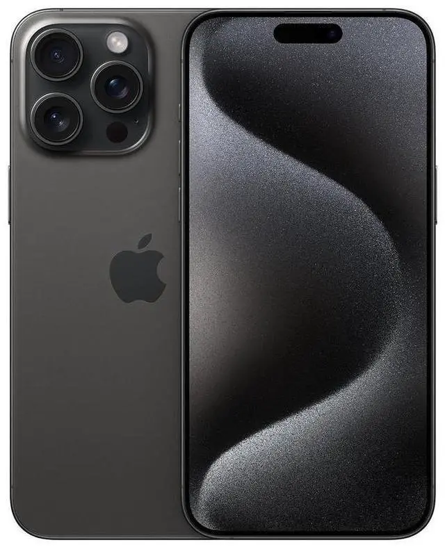 Main image of Apple iPhone 15 Pro Max 1TB Fully Unlocked - Black Titanium (Grade A)