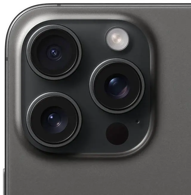 Alt view image 2 of 5 - Apple iPhone 15 Pro Max 1TB Fully Unlocked - Black Titanium (Grade A)