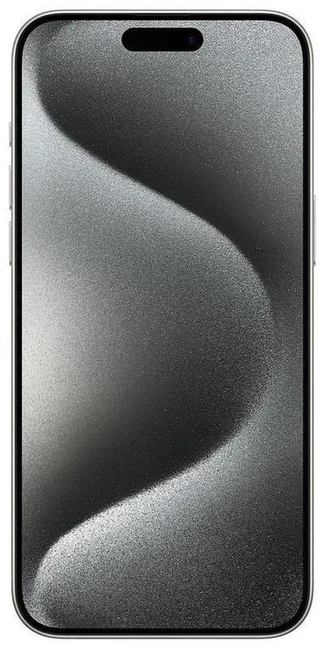 Alt view image 3 of 5 - Apple iPhone 15 Pro Max 512GB Fully Unlocked - White Titanium (Grade A)