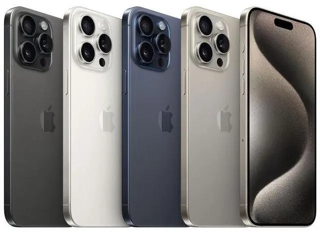 Alt view image 5 of 5 - Apple iPhone 15 Pro Max 512GB Fully Unlocked - White Titanium (Grade A)