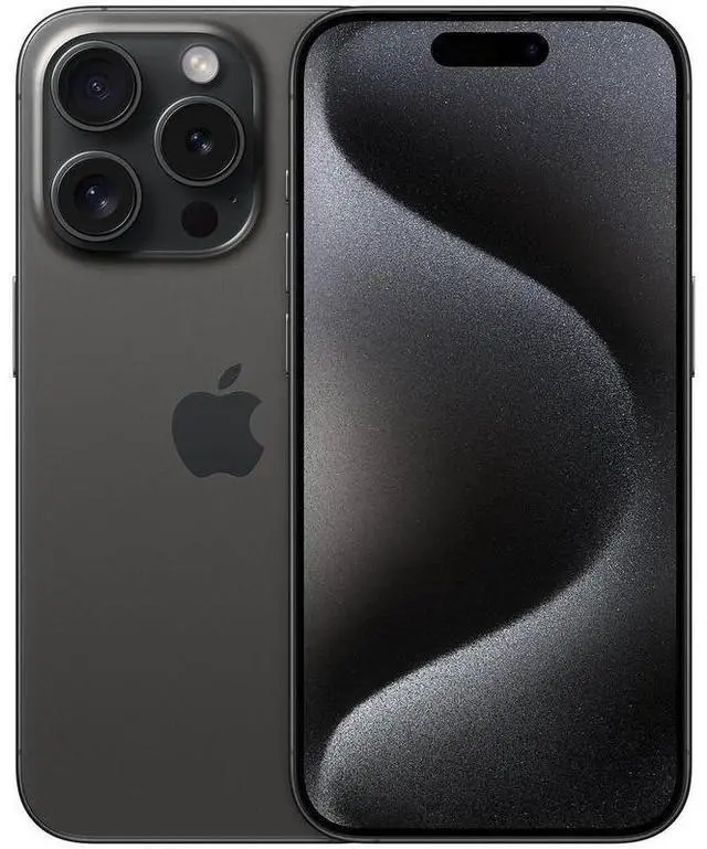 Main image of Apple iPhone 15 Pro 256GB Fully Unlocked - Black Titanium (Grade A)
