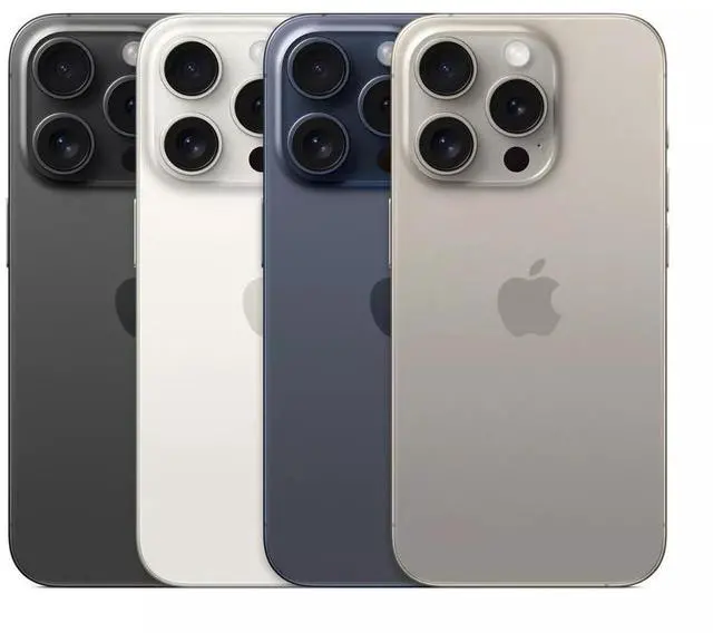 Alt view image 4 of 5 - Apple iPhone 15 Pro 512GB Fully Unlocked - White Titanium (Grade A)