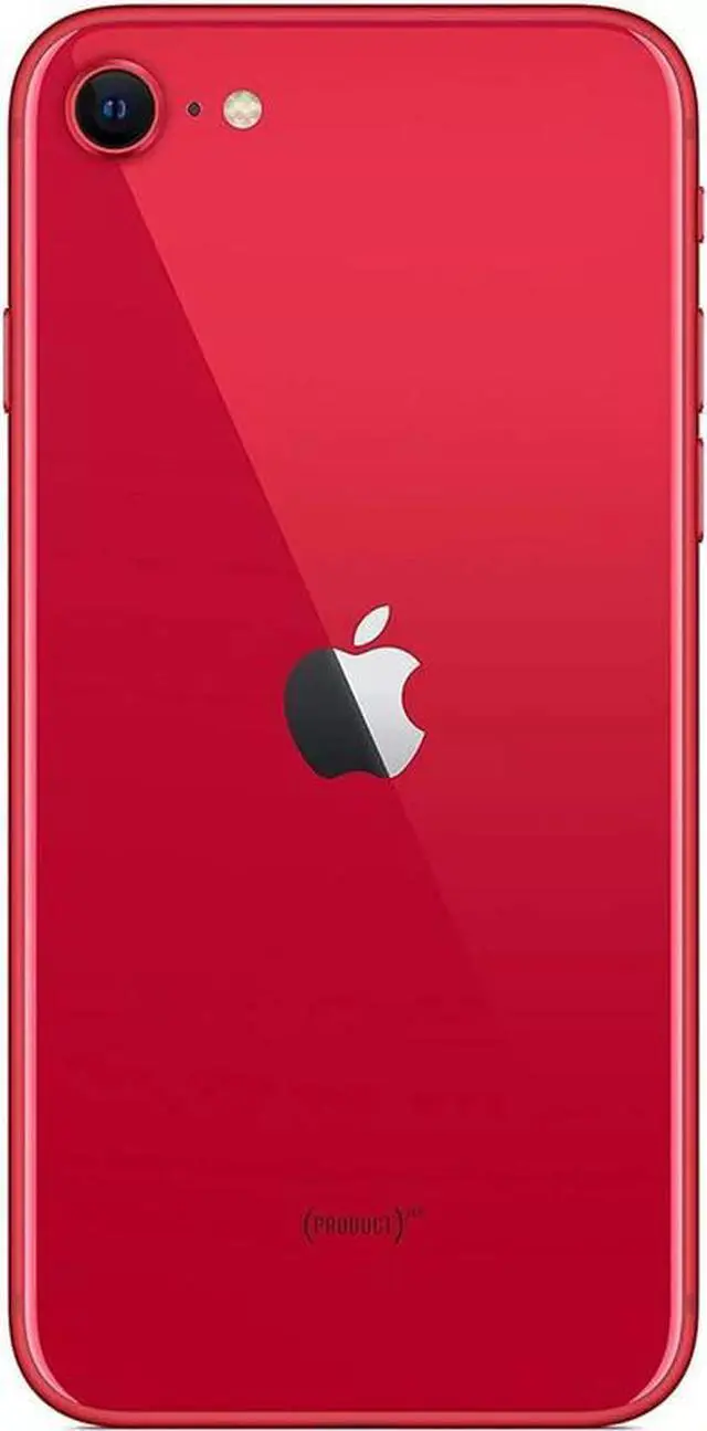Alt view image 3 of 5 - Apple iPhone SE 2 128GB Fully Unlocked - Red (Grade A)