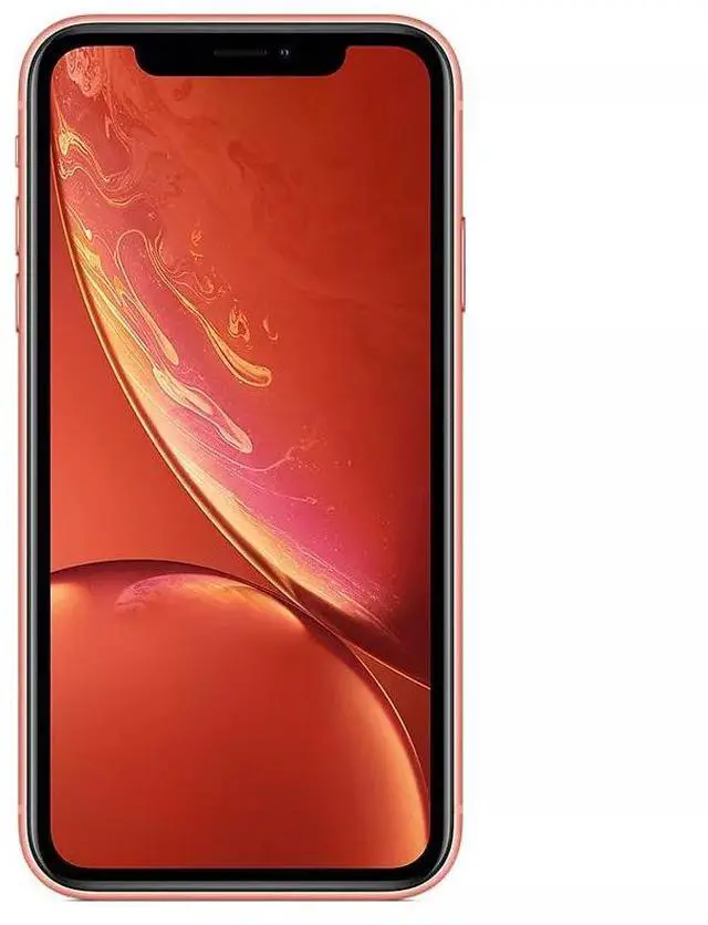 Alt view image 3 of 5 - Apple iPhone XR 64GB Fully Unlocked - Coral (Grade B)