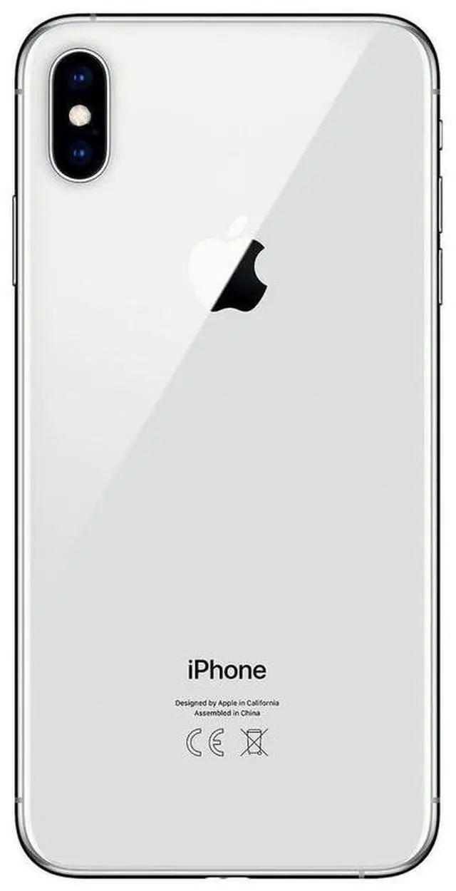Alt view image 2 of 5 - Apple iPhone XS Max 512GB Fully Unlocked - Silver (Grade B)