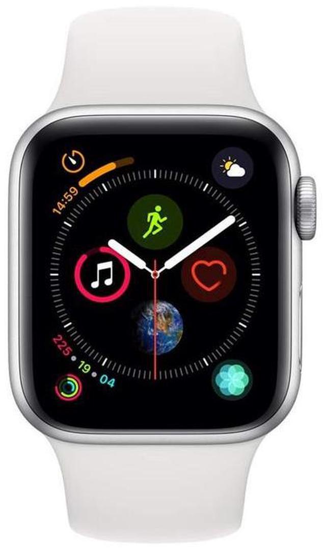 Alt view image 2 of 5 - Apple Apple Watch Series 4 40 mm Fully Unlocked - Silver GPS + Cellular (Grade B)