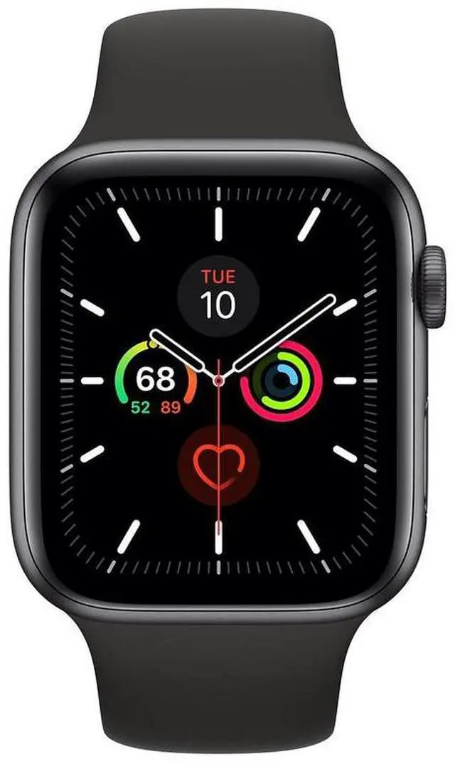 Alt view image 2 of 5 - Apple Apple Watch Series 5 44 mm Fully Unlocked - Space Gray GPS Only (Grade A)