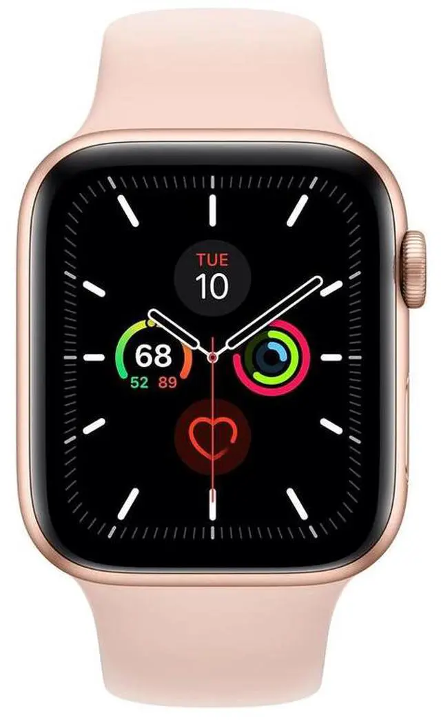 Alt view image 2 of 5 - Apple Apple Watch Series 5 44 mm Fully Unlocked - Gold GPS Only (Grade B)