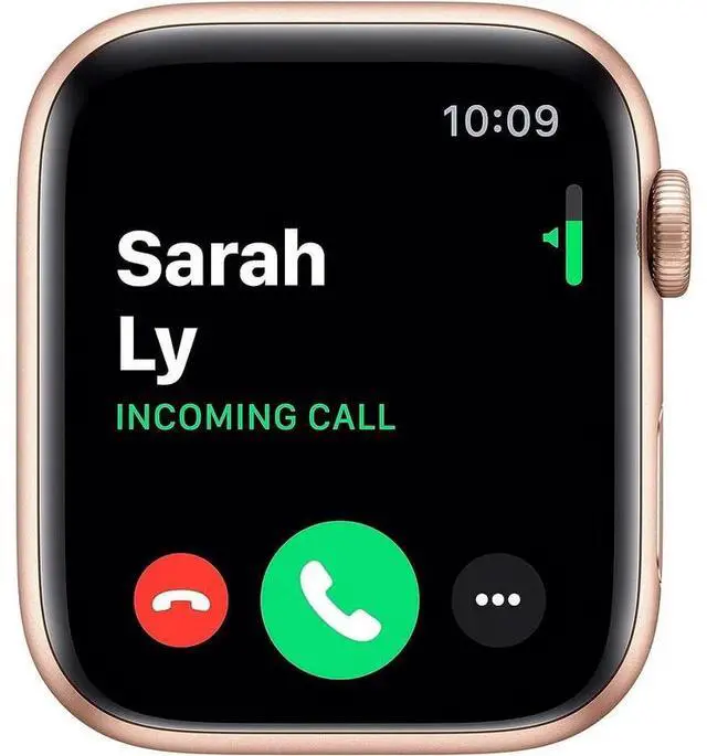 Alt view image 5 of 5 - Apple Apple Watch Series 5 44 mm Fully Unlocked - Gold GPS Only (Grade B)
