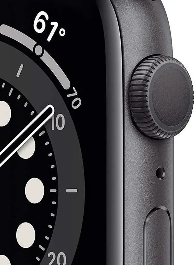 Alt view image 2 of 5 - Apple Apple Watch Series 6 40 mm Fully Unlocked - Space Gray GPS + Cellular (Grade B)