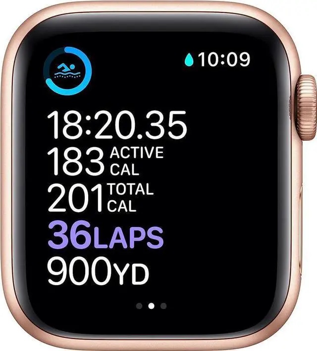 Alt view image 4 of 5 - Apple Apple Watch Series 6 40 mm Fully Unlocked - Gold GPS Only (Grade A)