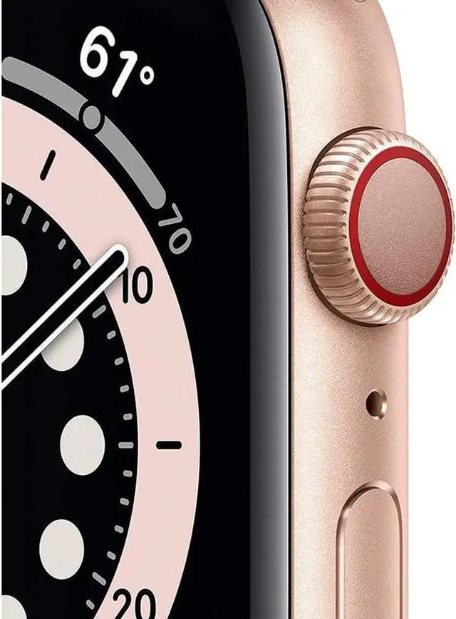Alt view image 2 of 5 - Apple Apple Watch Series 6 40 mm Fully Unlocked - Gold GPS + Cellular (Grade A)