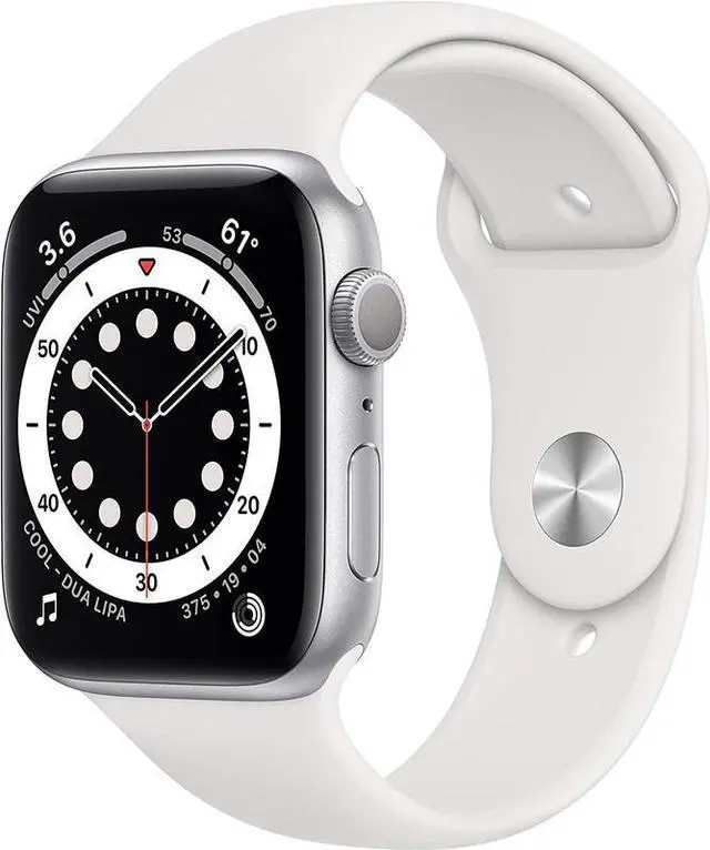 Main image of Apple Apple Watch Series 6 40 mm Fully Unlocked - Silver GPS + Cellular (Grade A)