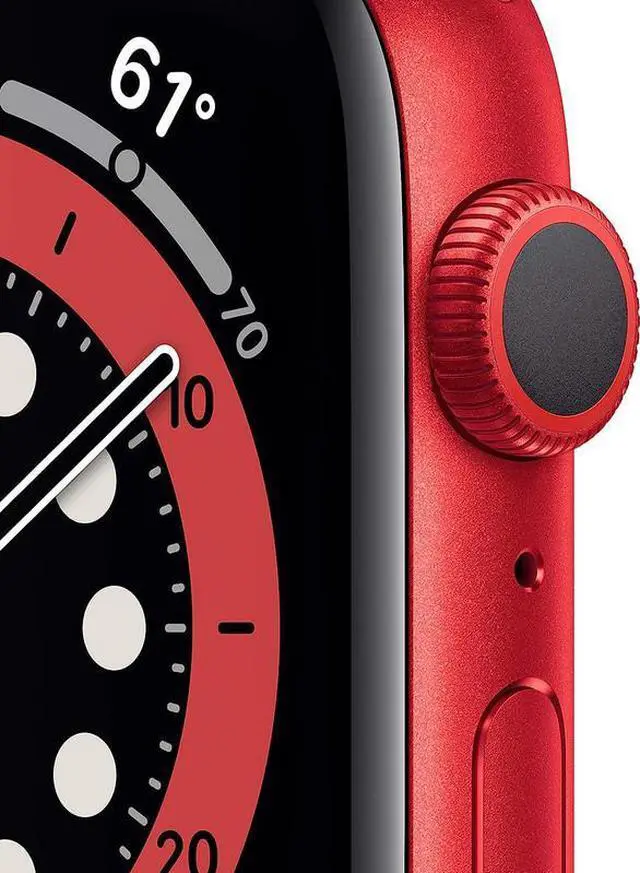 Alt view image 2 of 5 - Apple Apple Watch Series 6 44 mm Fully Unlocked - Red GPS Only (Grade A)