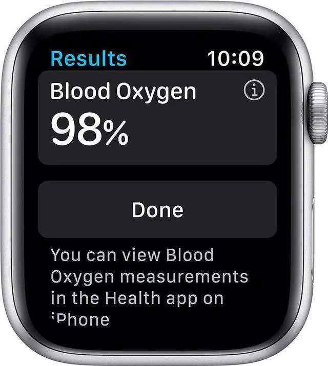 Alt view image 3 of 5 - Apple Apple Watch Series 6 44 mm Fully Unlocked - Silver GPS Only (Grade B)