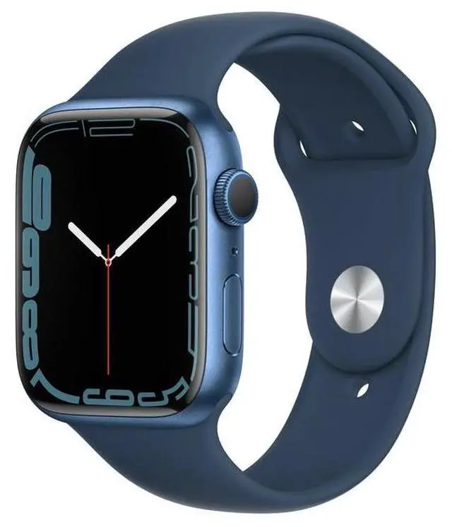 Main image of Apple Apple Watch Series 7 41 mm Fully Unlocked - Blue GPS Only (Grade A)