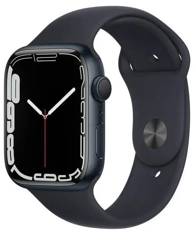 Main image of Apple Apple Watch Series 7 45 mm Fully Unlocked - Midnight GPS + Cellular (Grade B)