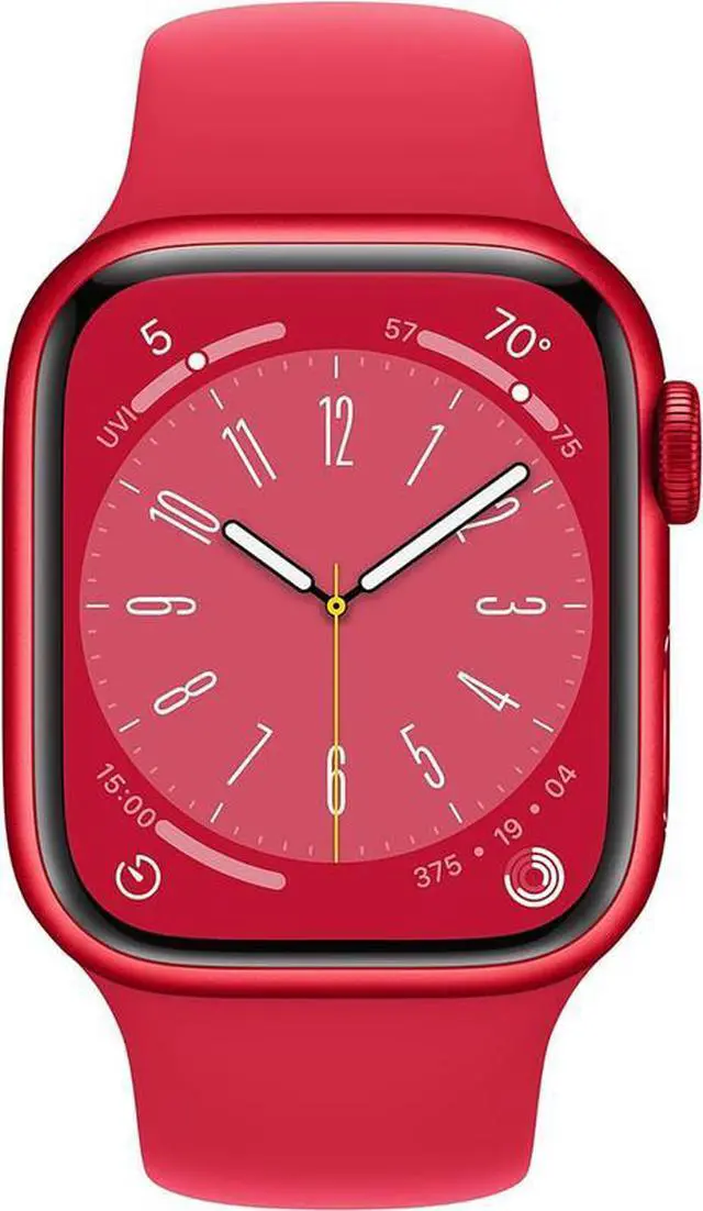Alt view image 3 of 5 - Apple Apple Watch Series 8 41 mm Fully Unlocked - Starlight GPS Only (Grade A)
