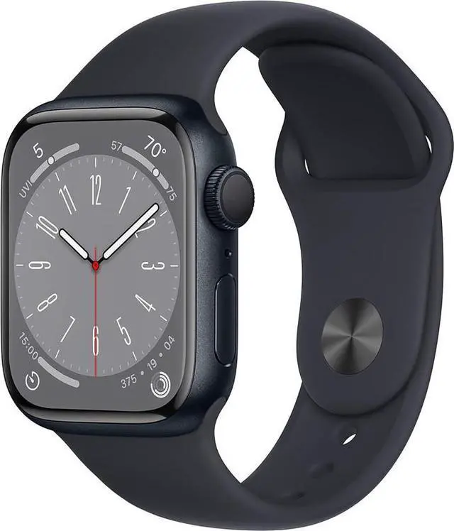 Main image of Apple Apple Watch Series 8 45 mm Fully Unlocked - Midnight GPS + Cellular (Grade A)