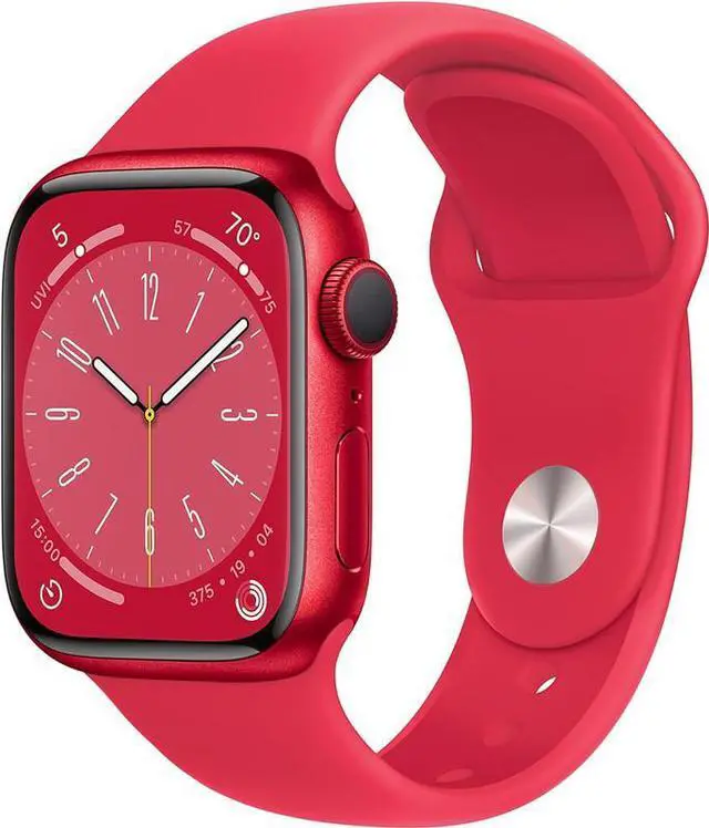 Main image of Apple Apple Watch Series 8 45 mm Fully Unlocked - Starlight GPS + Cellular (Grade B)