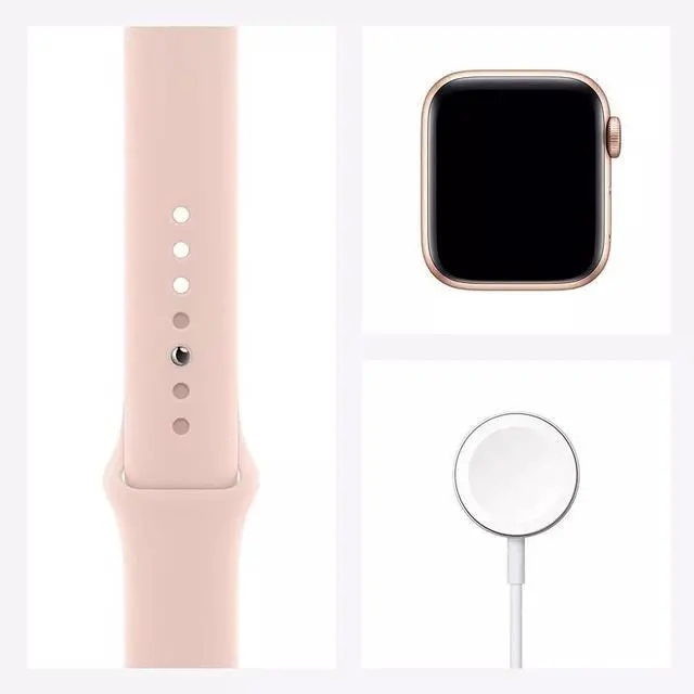 Alt view image 5 of 5 - Apple Apple Watch Series SE 40 mm Fully Unlocked - Gold GPS + Cellular (Grade A)