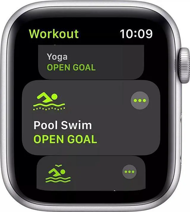Alt view image 3 of 5 - Apple Apple Watch Series SE 44 mm Fully Unlocked - Silver GPS + Cellular (Grade A)