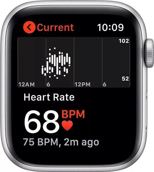 Alt view image 4 of 5 - Apple Apple Watch Series SE 44 mm Fully Unlocked - Silver GPS + Cellular (Grade A)