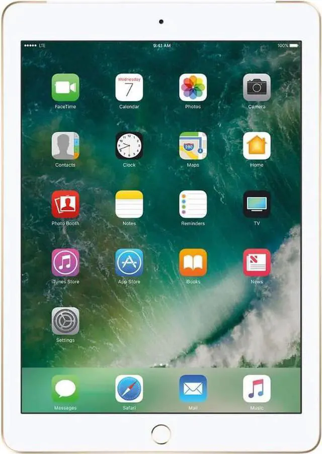 Alt view image 3 of 5 - Apple iPad 5 9.7" 128GB Fully Unlocked - Gold WiFi + Cellular (Grade B)