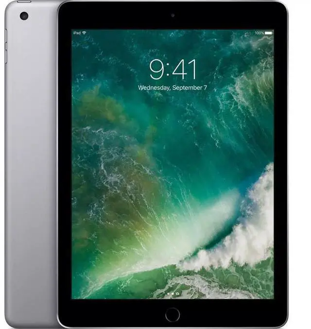 Main image of Apple iPad 5 9.7" 128GB Fully Unlocked - Space Gray WiFi Only (Grade B)