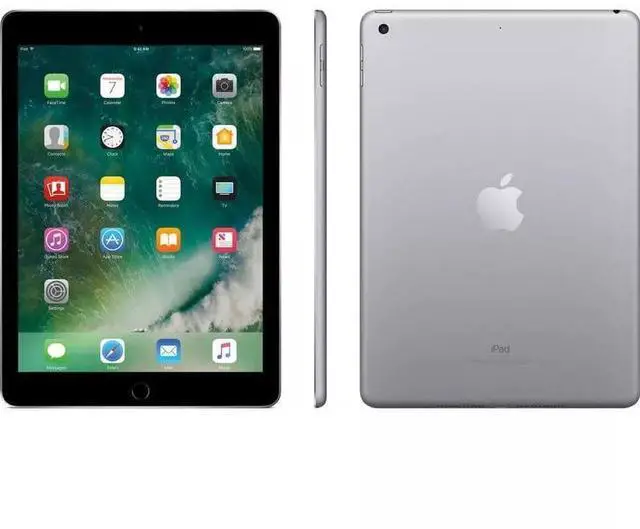 Alt view image 2 of 5 - Apple iPad 5 9.7" 128GB Fully Unlocked - Space Gray WiFi Only (Grade B)