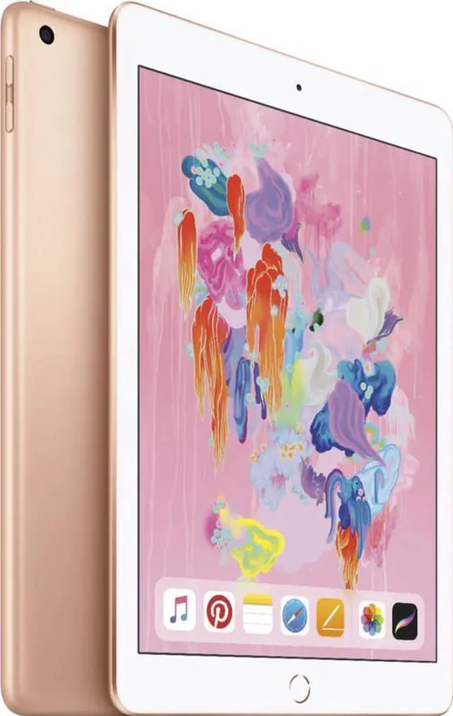 Alt view image 3 of 5 - Apple iPad 6 9.7" 128GB Fully Unlocked - Gold WiFi Only (Grade A)