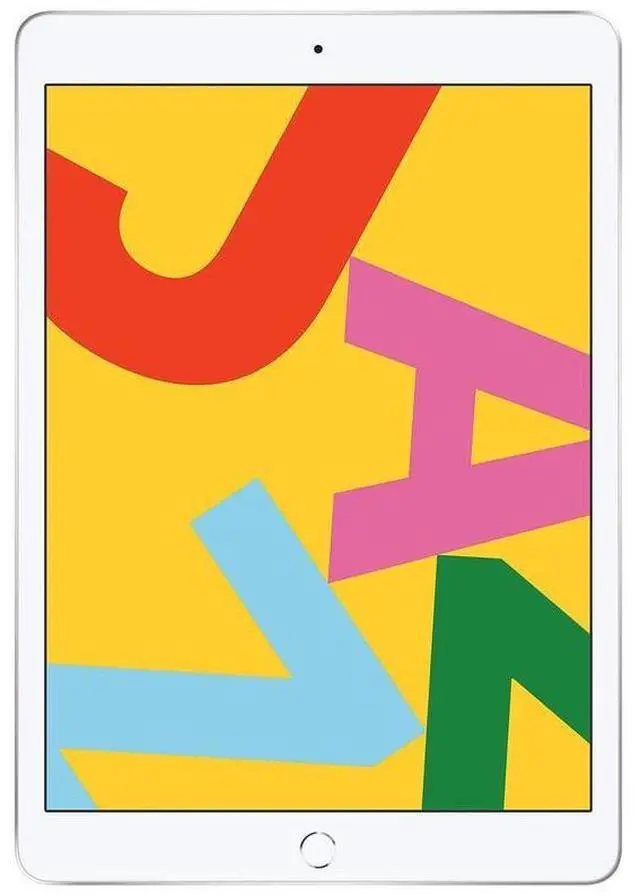 Alt view image 2 of 5 - Apple iPad 7 10.2" 32GB Fully Unlocked - Silver WiFi Only (Grade A)