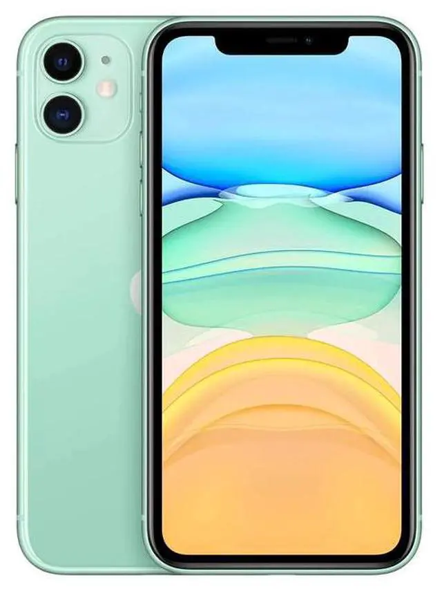 Main image of Apple iPhone 11 128GB Fully Unlocked - Green (Grade B)