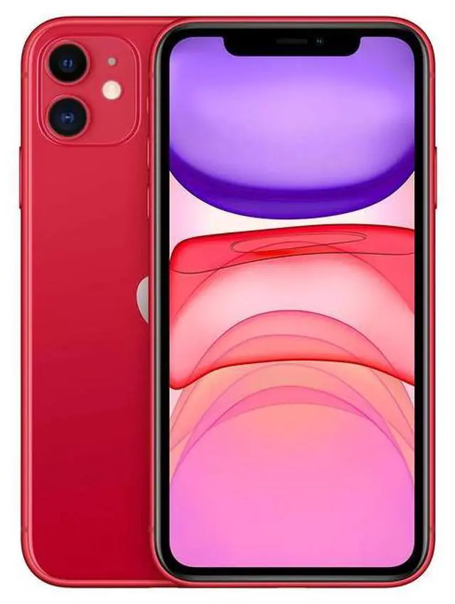 Main image of Apple iPhone 11 64GB Fully Unlocked - Red (Grade B)