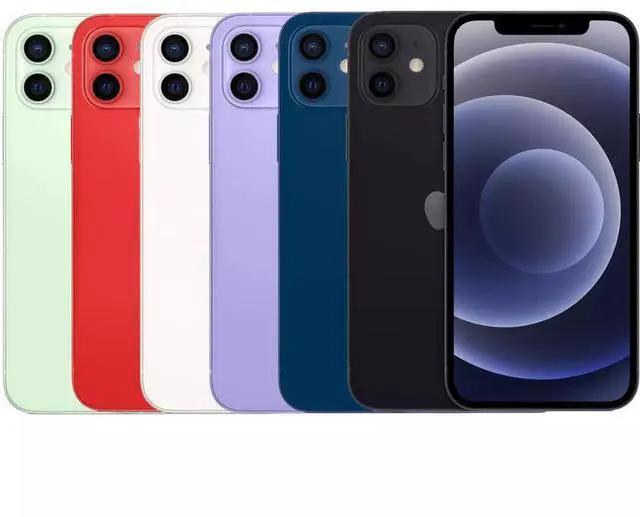 Alt view image 4 of 5 - Apple iPhone 12 64GB Fully Unlocked - Purple (Grade B)