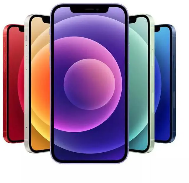 Alt view image 5 of 5 - Apple iPhone 12 64GB Fully Unlocked - Purple (Grade B)