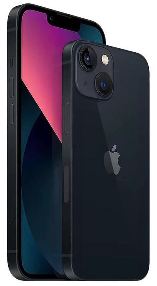 Alt view image 3 of 5 - Apple iPhone 13 128GB Fully Unlocked - Black (Grade B)