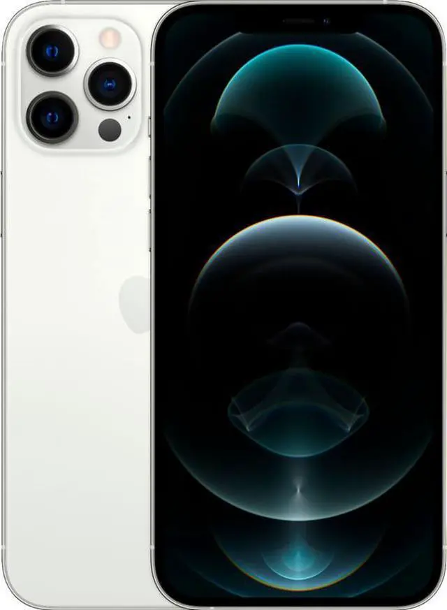 Main image of Apple iPhone 12 Pro Max 512GB Fully Unlocked - Silver (Grade B)
